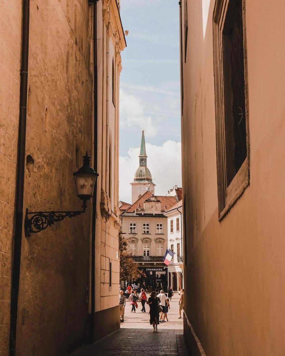Extralarge Queen Room In The Heart Of Bratislava With Terrace Dış mekan fotoğraf